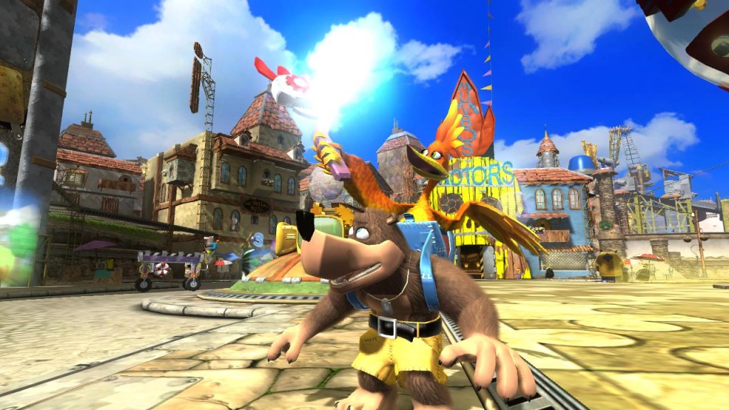 Banjo-Kazooie: Nuts & Bolts - Xbox 360 Gameplay (2008) 