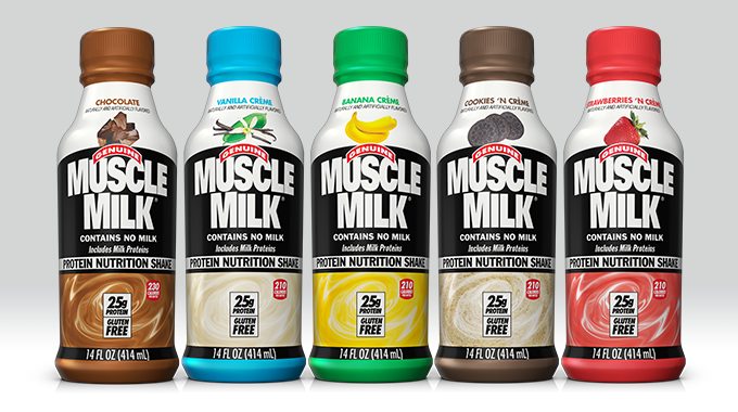 Muscle Milk 14oz lineup