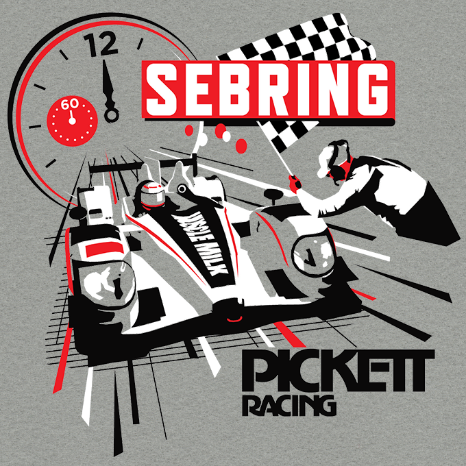 Pickett Racing Sebring Shirt Graphic
